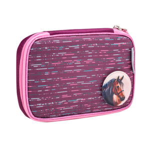 BELMIL pernica prazna 1zip Stripes Bordeaux