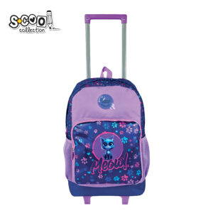 SCOOL ranac sa točkićima Meow SC3039