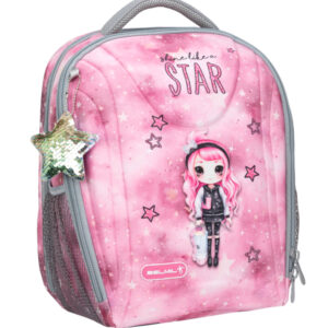 BELMIL ergonomski ranac 338-82 Glitter Galaxy Girl