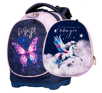 TARGET Superlight 2 Face Cosmic Fantasy školski ranac za devojčice plavi