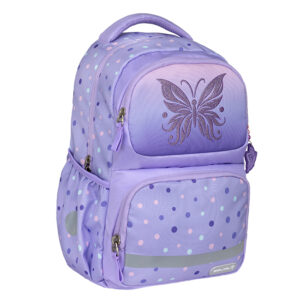 BELMIL anatomski ranac 338-36 Purple Dots