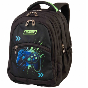 TARGET 2u1 Game Splash ranac plavi za školu
