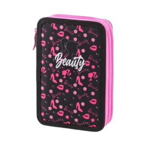 Statovac pernica Beauty Girl 2 zipa ružičasta
