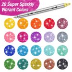 Faber Castell flomasteri Double Glitter 1/20 151108