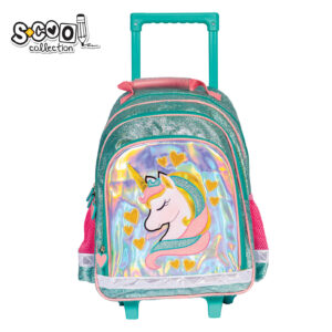 Ranac sa točkićima S-Cool Unicorn ojačana leđa SC1637