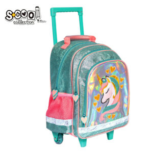 Ranac sa točkićima S-Cool Unicorn ojačana leđa SC1637