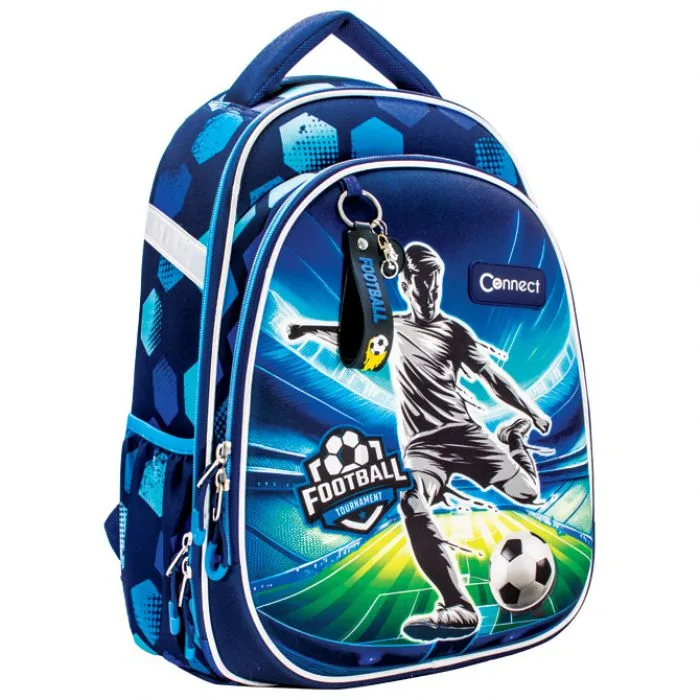 RANAC ANATOMSKI RANAC XT FOOTBALL TOURNAMENT 60545 Connect ranac za skolu XT Football Tournament sa fudbalskim motivom