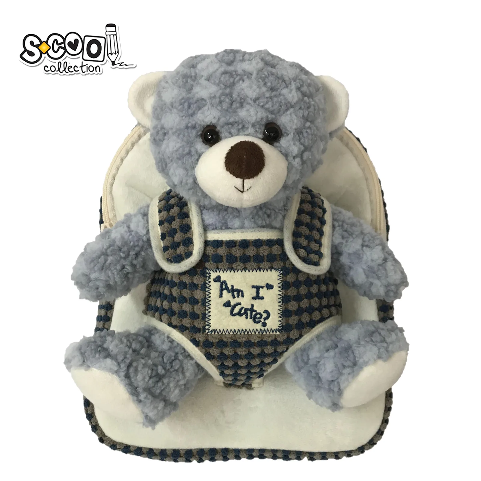 RANAC PREDŠKOLSKI BABY ANIMALS SC3452 S-COOL predškolski ranac Baby Animals plišani sa igračkom