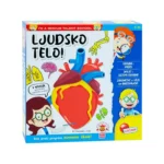 Upoznaj ljudsko telo edukativna društvena igra sa tablom
